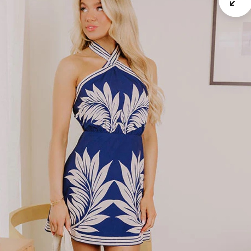MABLE TROPICS MINI DRESS - Picture 2 of 9